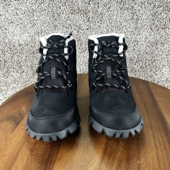 Bogs Women's Arcata Size 7 Urban Leather Mid Winter Boots Round Toe 72842-001 - Picture 3 of 12